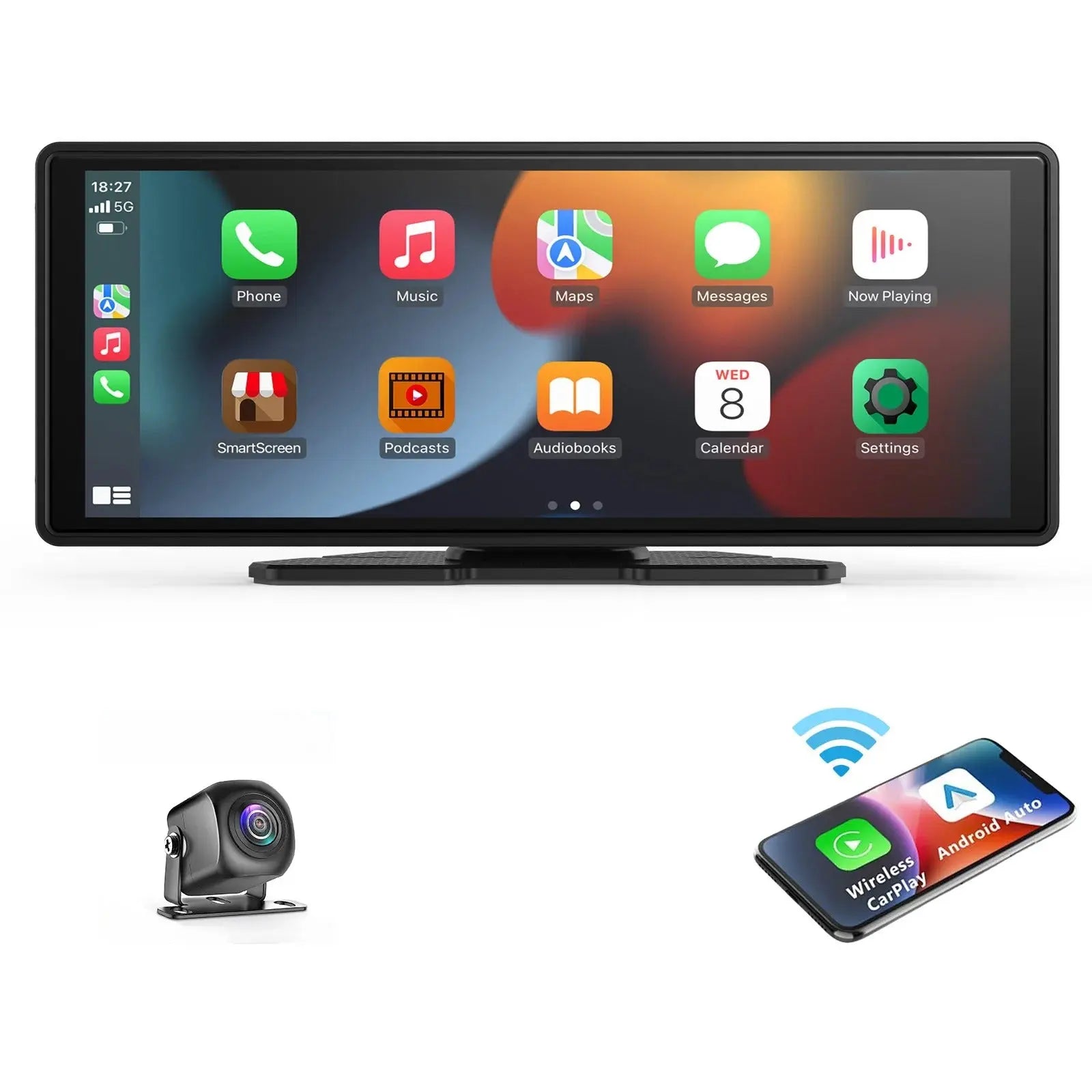Carplay Video Player 本体 10.26 Inch Universal Car Radio Wireless CarPlay Video Player