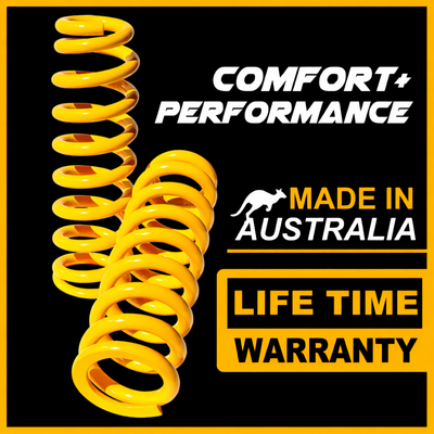 2 x Rear King Raised Coil Springs – BYD Shark 6 UTE 1.5T/Plug AWD 10/2024-On | Lift 20-25mm