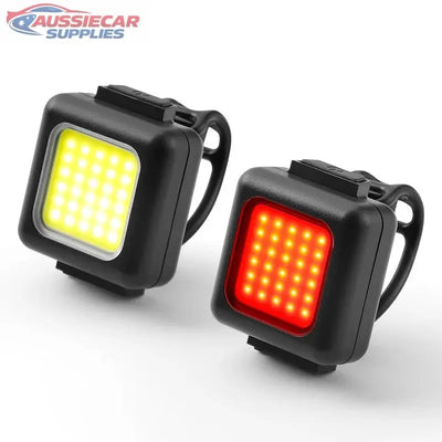 2PCS Mini Bicycle Front Light Waterproof LED Bike Flashlight AussieCarSupplies