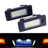 2PCS LED License Plate Lights 6000K Error-Free for BMW E39 E60 E90 E91 E92 E61 E70