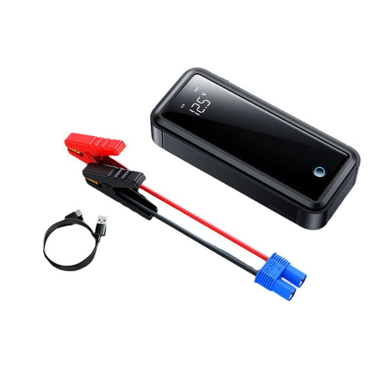 3000A Super Capacitor Car Jump Starter Batteryless Emergency Booster Portable