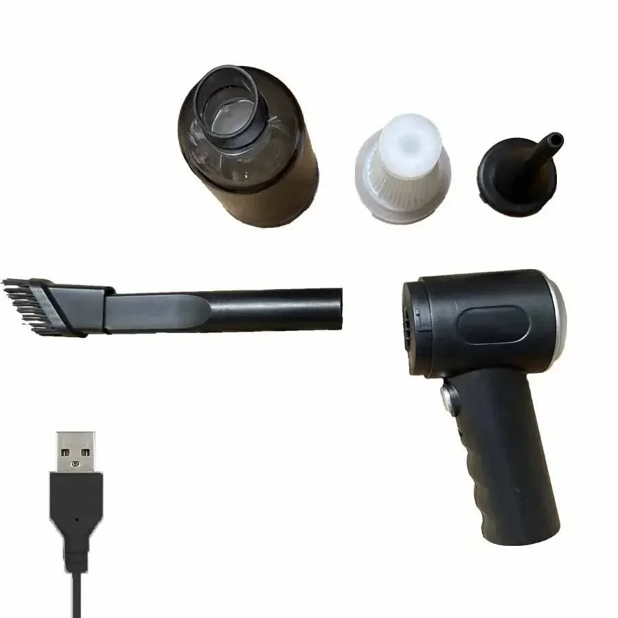 9000Pa Wireless Car Vacuum Cleaner  USB Rechargeable