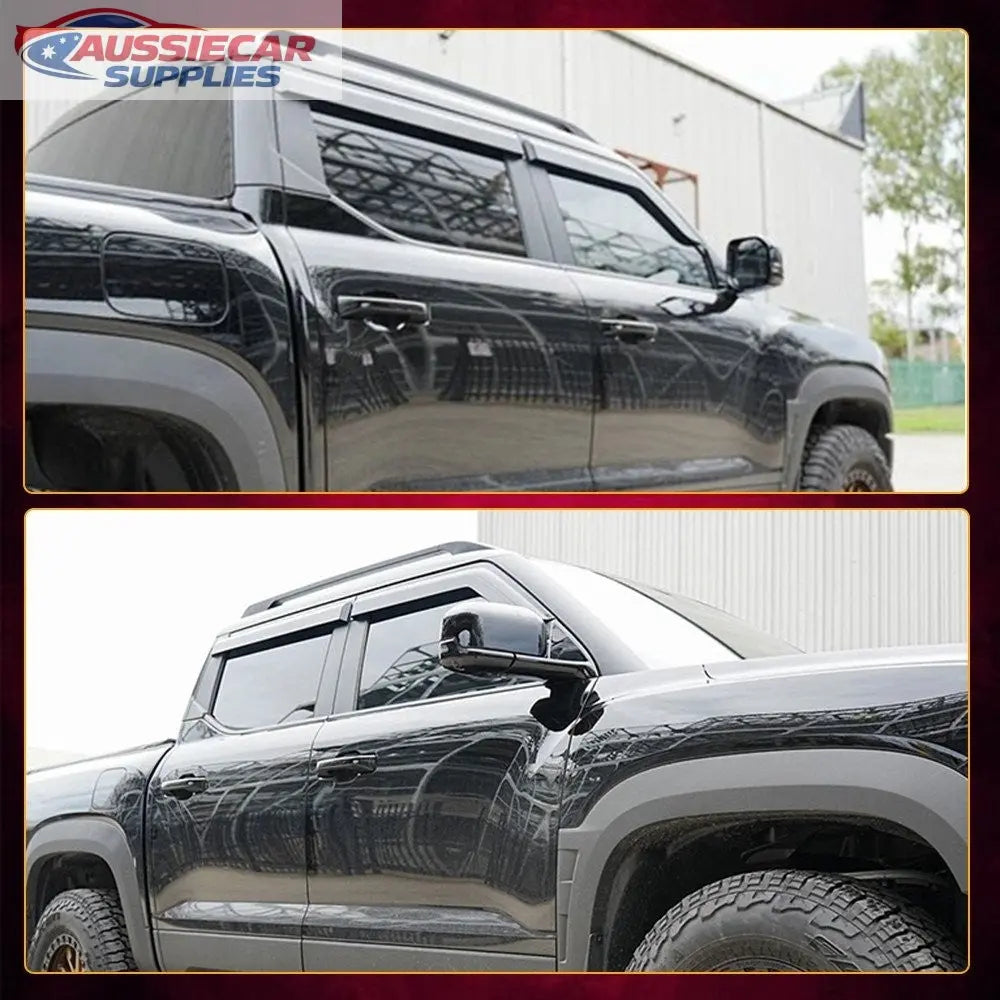 4Pcs Window Deflectors / Weather Shields for BYD Shark 6 (2025-Onwards ...