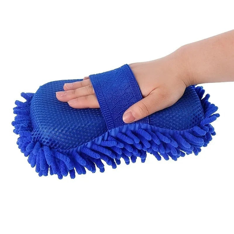 Microfiber Car Washer Sponge  Versatile Cleaning Tool for Detailing and Polishing