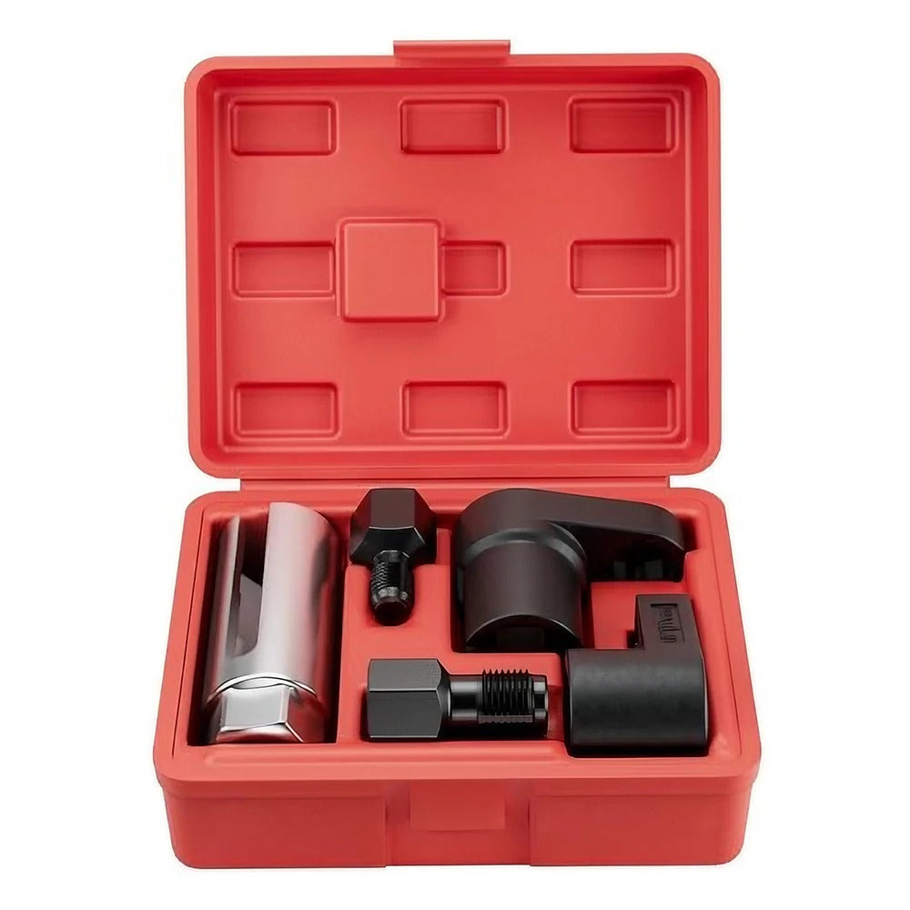 5PCS Oxygen Sensor Wrench Set for O2 Sensor Removal and Installation with Thread Chaser and Vacuum Socket