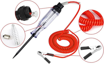 6V / 12V / 24V Automotive Circuit Voltage Tester – LED Digital Test Probe AussieCarSupplies