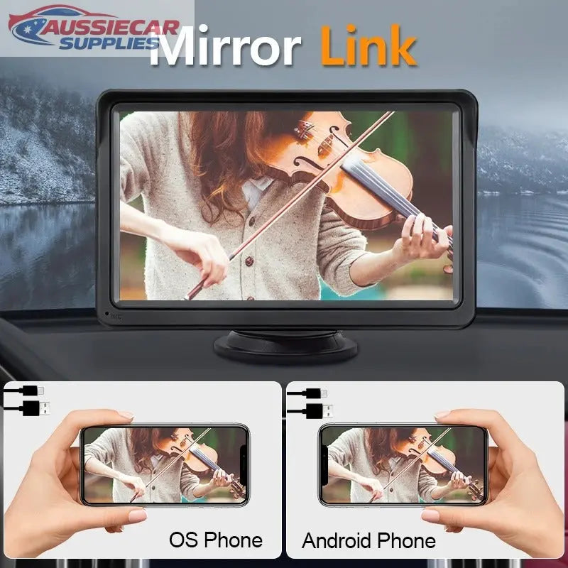 7 Inch Universal Car Radio Wireless CarPlay Android Auto Screen ...