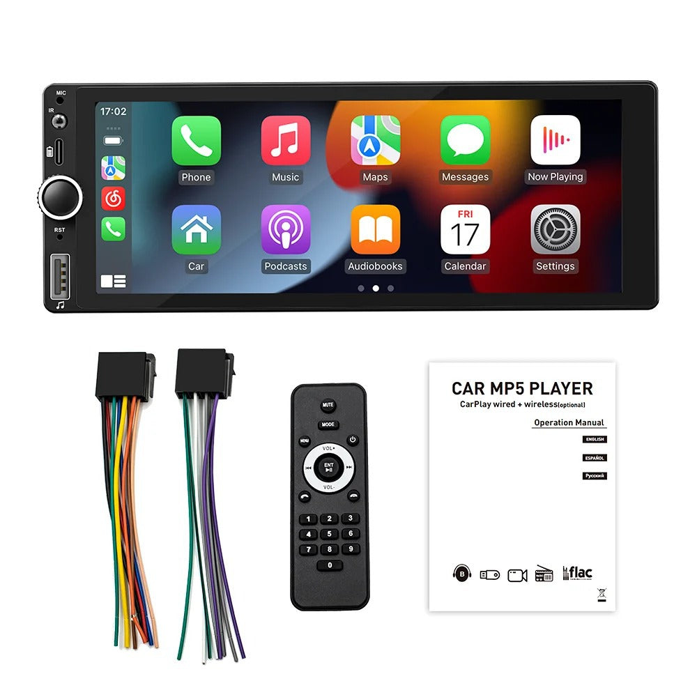 Car Radio CarPlay Video Player Radio with Wireless & TouchScreen