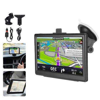 7 HD Touch Screen GPS Navigation System for Car and Truck with Free AU Maps