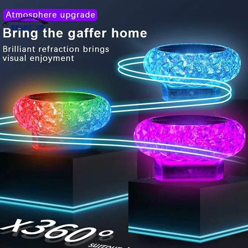 Portable USB LED Ambient Light  Mini Decorative Atmosphere Lamp for Car & Computer