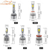 2 Pack C6 72W H11 H4 H1 H7 9005 9006 COB LED Car Headlight Bulbs  7200LM 6500K for Auto Fog Lights