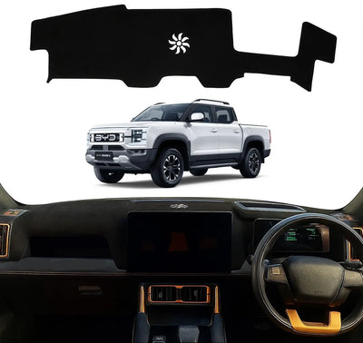 Breathable Suede Non-Slip Dash Mat Dashboard Cover for BYD SHARK 6 With HUD (2024–2026) AussieCarSupplies