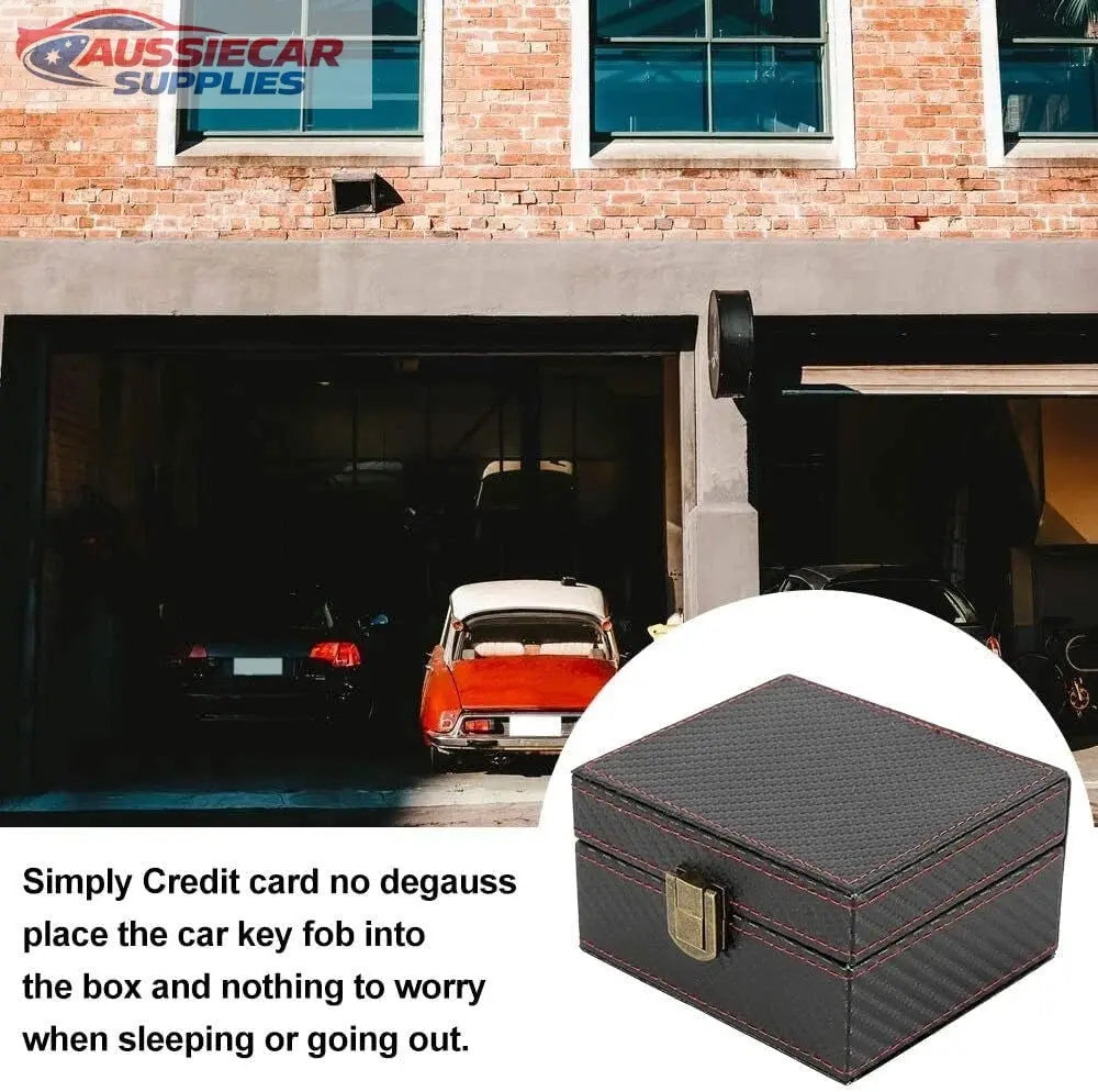Car Key Keyless Signal Blocker Box – Faraday Box Anti-Theft RFID ...