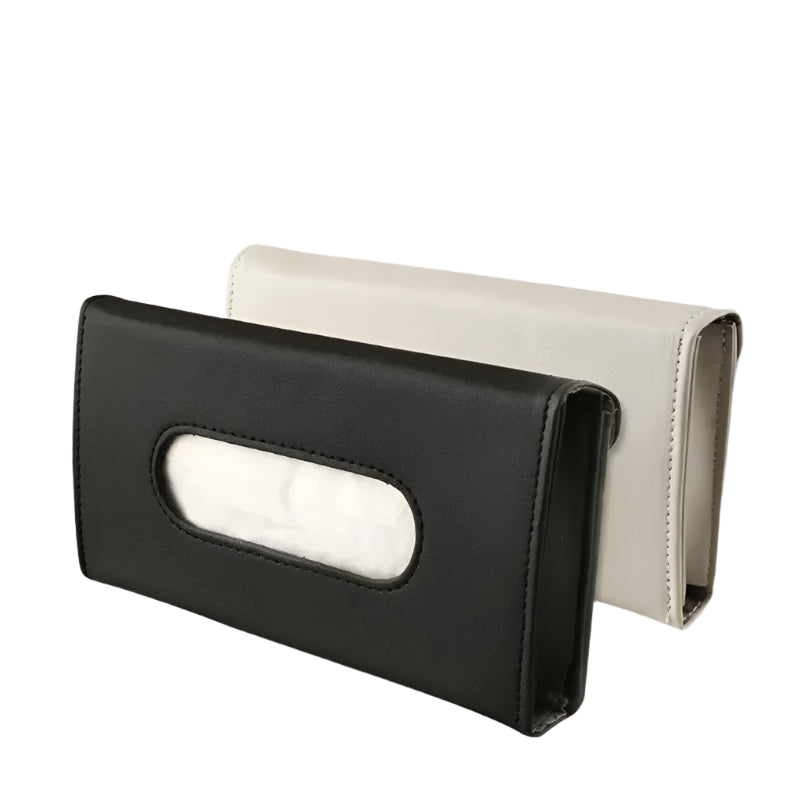 Car Sun Visor Tissue Box Holder Auto Interior Towel Storage Organizer

