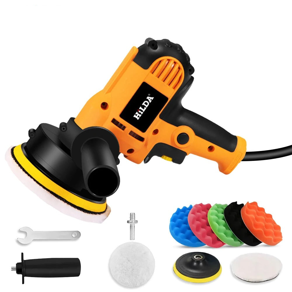 Electric Car Polisher Adjustable Speed Waxing and Scratch Repair Machine for Automotive Detailing