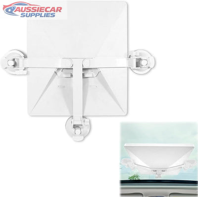 ceiling mount bracket for starlink mini with suction cups on a white background