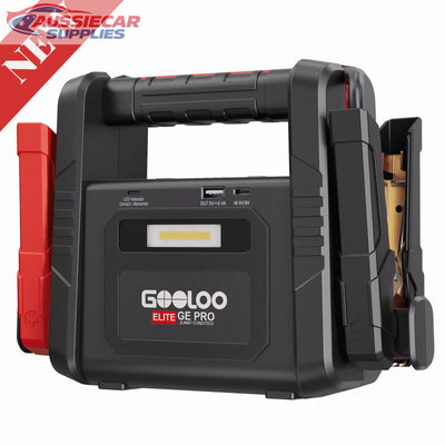 GOOLOO GE PRO 6250A Jump Starter 24000mAh Battery Booster Power Bank with USB-C Fast Charging & 400LM LED Light