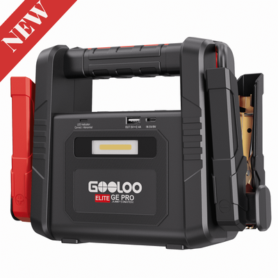 GOOLOO GE PRO 6250A Jump Starter 24000mAh Battery Booster Power Bank with USB-C Fast Charging & 400LM LED Light AussieCarSupplies