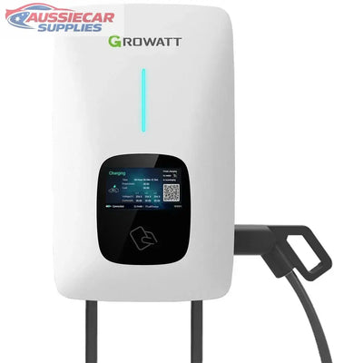 Growatt THOR 11kW EV Charger 3 Phase Type 2 | Smart Solar EV Charger with 5m Cable (THOR 11AS-P-V1 AU) AussieCarSupplies