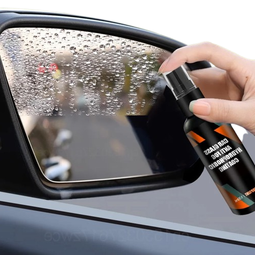 Hydrophobic Water Repellent Spray for Car Glass  Anti-Rain Coating for Windshield & Mirrors