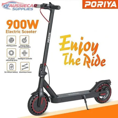 PORIYA 900W Electric Scooter Adult Foldable E-Scooter 40KM/H 50KM Range