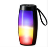 Portable Wireless Bluetooth Speaker with RGB LED Lights and TF USB Support