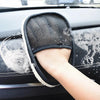 Soft Wool Car Cleaning Brush Gloves  Lint Free, Scratch-Resistant, 23x16cm