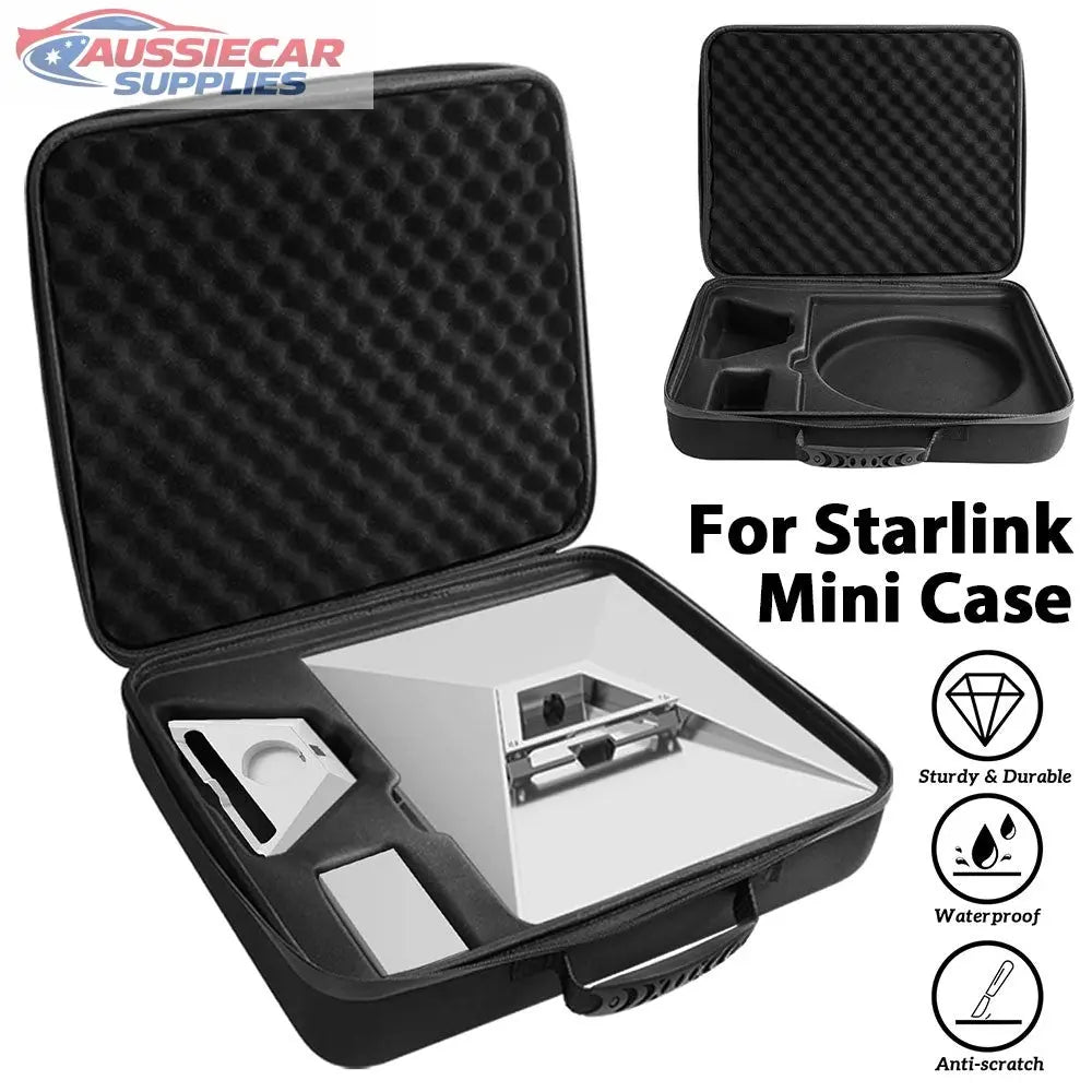 Starlink Mini Hard Case - Waterproof Shockproof Travel Bag For Starlink Mini & Accessories