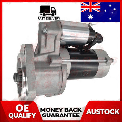 Starter Motor for Nissan Patrol GQ Y60 GU Y61 TD42 TD42T TD45 TD48 Diesel 3.2KW Heavy Duty AussieCarSupplies