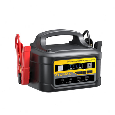 VTOMAN 10000A 12V/24V Heavy Duty Jump Starter 58800mAh 145W Fast Charge AussieCarSupplies