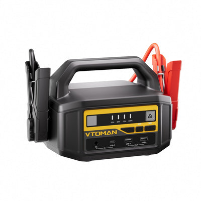 VTOMAN V-Truck 6000A Portable Jump Starter 12V/24V | 36400mAh Heavy Duty Battery Booster Pack with 145W Fast Charging AussieCarSupplies