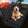 Waterproof Dog Car Rear Seat Hammock Cover with Shoulder Strap for Pet Travel Protection