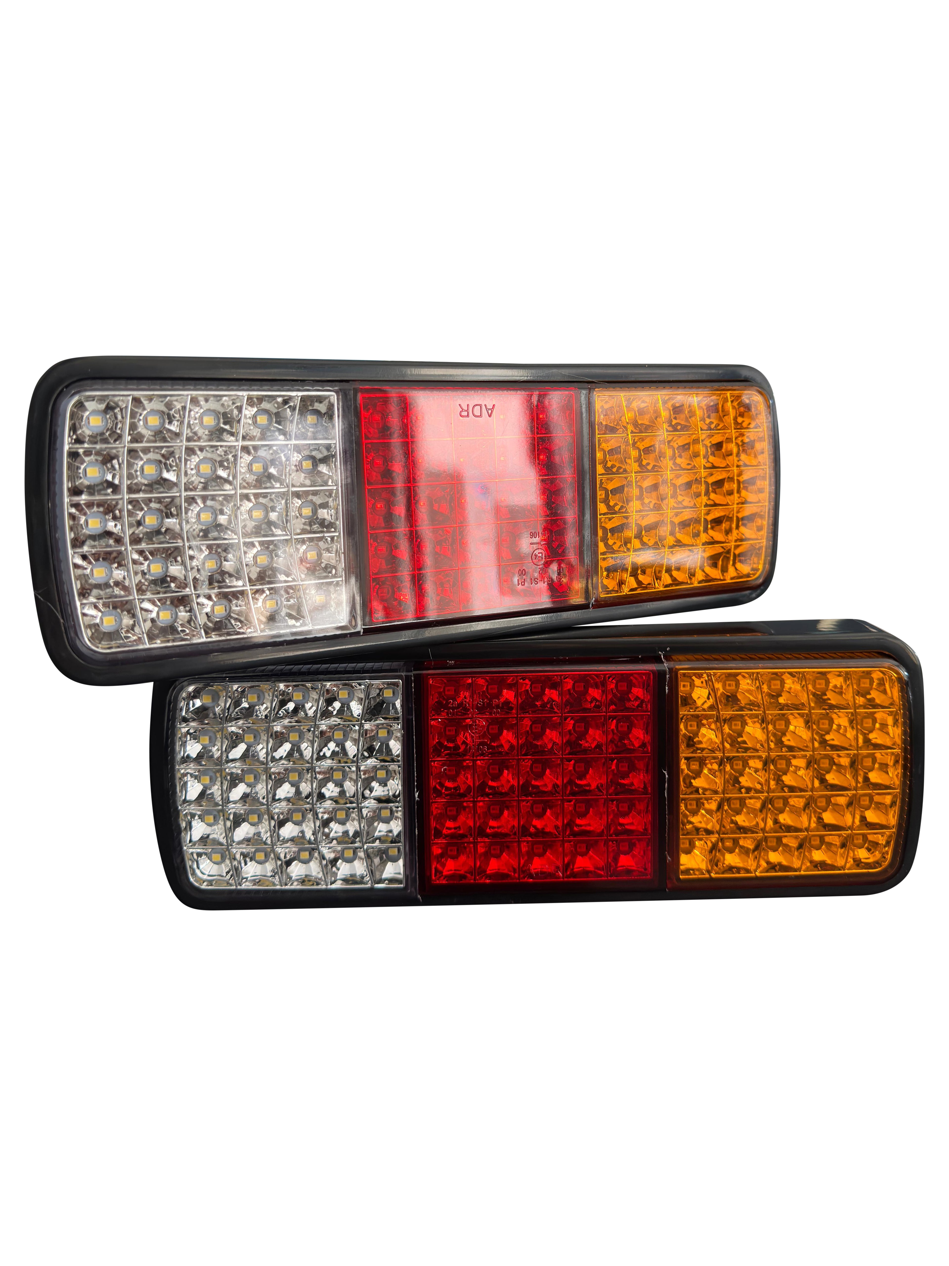 LED Tail Lights Pair Stop Indicator Reverse Lamp 12V Trailer for Truck Ute 2x 75