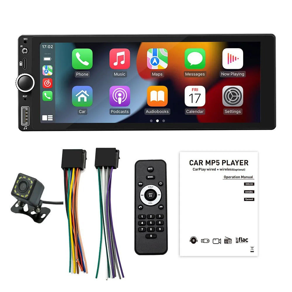 Car Radio CarPlay Video Player Radio with Wireless & TouchScreen