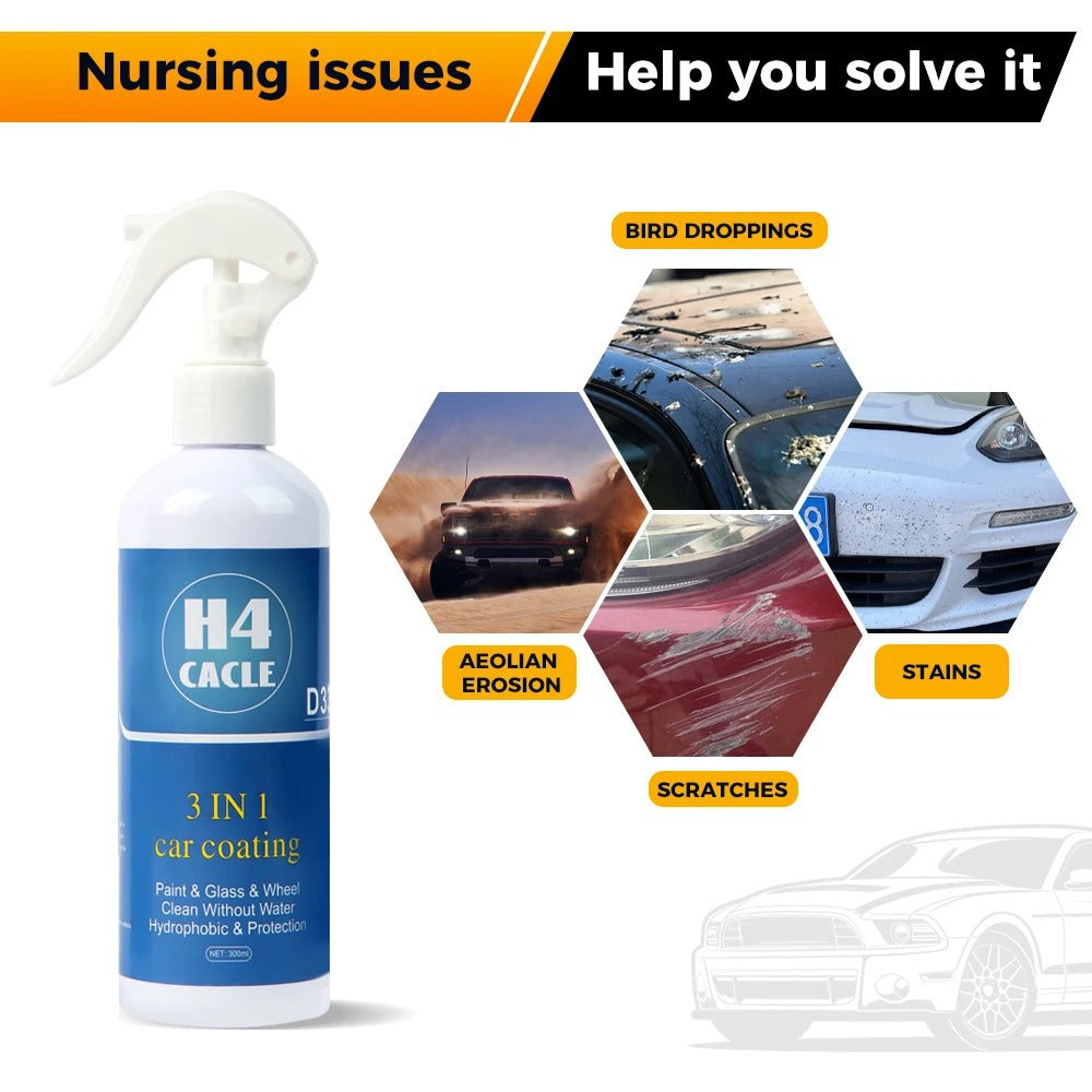 3 in 1 Car Paint Coating Cleaner Car Agent