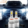 2 Pack C6 72W H11 H4 H1 H7 9005 9006 COB LED Car Headlight Bulbs  7200LM 6500K for Auto Fog Lights