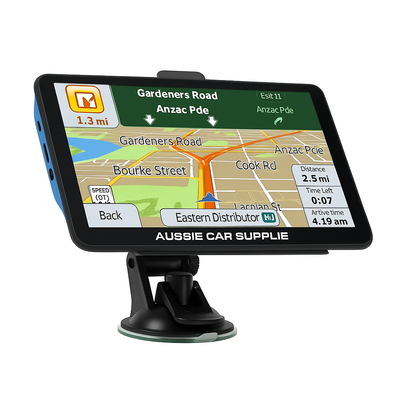 7 Inch GPS Navigation System for Cars & Trucks with Free 2024 Map Updates