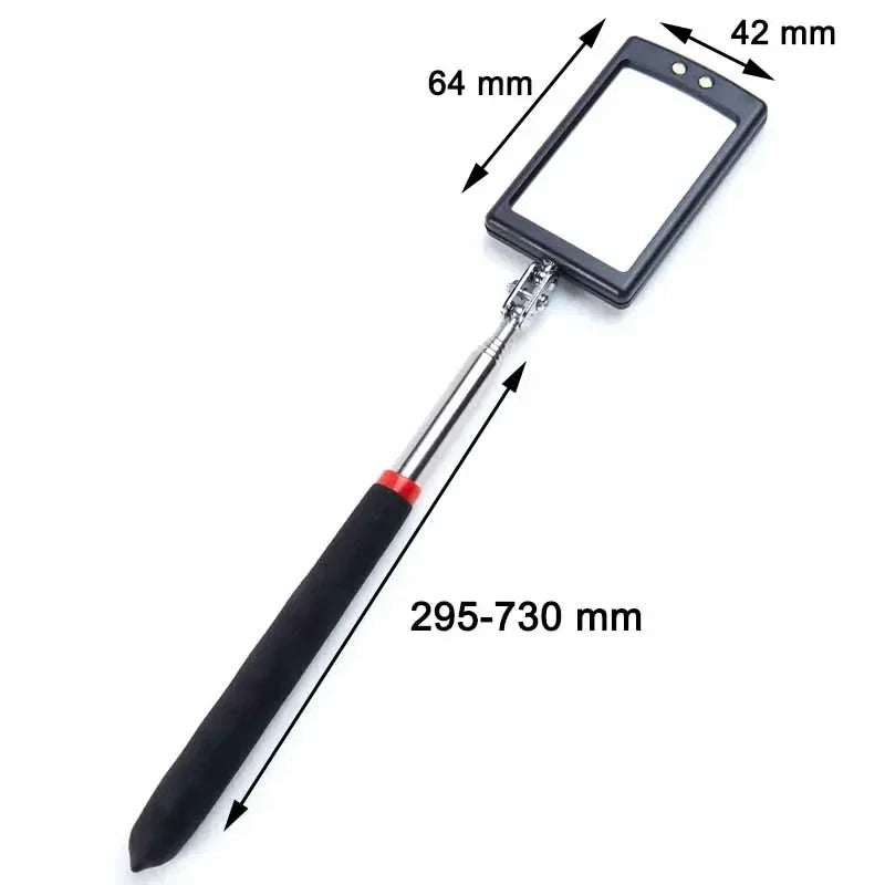 360° Inspection Mirror with LED Light