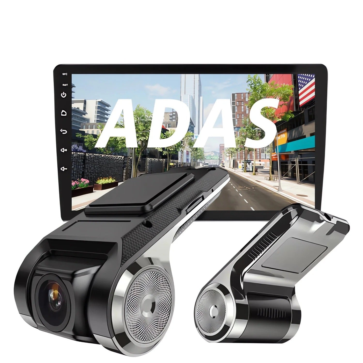 1080P Car DVR Dash Cam ADAS Driving Recorder for Android