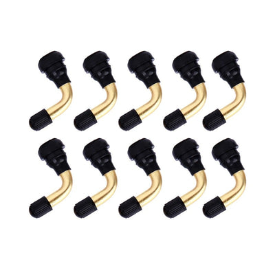 10 pcs Rubber Valve Core - Electric Car Tubeless Tire Valve & Motorcycle Removal Tool