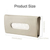 Car Sun Visor Tissue Box Holder Auto Interior Towel Storage Organizer