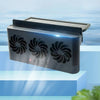 Mini Solar Car Exhaust Fan USB Cooling Ventilator Air Purifier