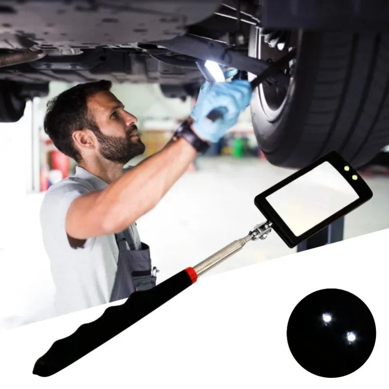 360° Inspection Mirror with LED Light