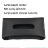 PU Leather Car Sun Visor Tissue Box Holder Interior Organizer