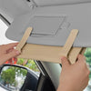 Car Sun Visor Tissue Box Holder Auto Interior Towel Storage Organizer