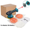 Cordless Car Polisher 8-Speed Dual Action Buffer for Waxing and Polishing Compatible with