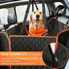 Waterproof Scratch-Resistant Dog Hammock Car Seat Cover for Back Seat Protection