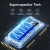 3000A Super Capacitor Car Jump Starter Batteryless Emergency Booster Portable