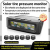 Solar Tire Pressure Monitoring System TPMS with 6 Sensors for Truck RV
