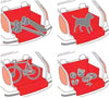 Waterproof Dog Car Seat Cover for SUV with Durable Liner and Easy Installation